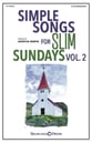 Simple Songs for Slim Sundays, Vol. 2 SAB Choral Score cover